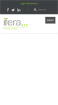 Mobile Screenshot of ifera.org