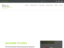 Tablet Screenshot of ifera.org